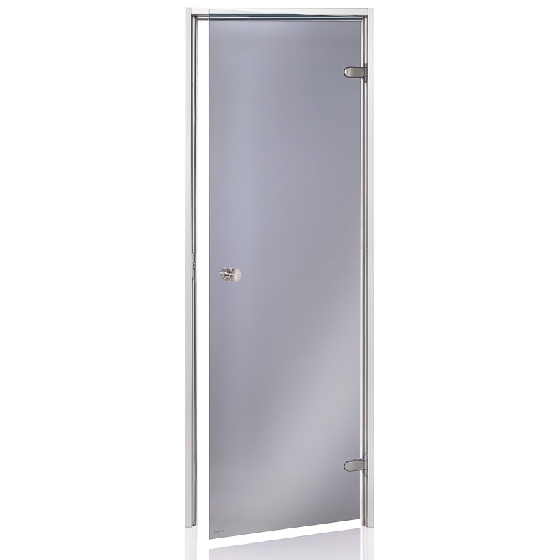 Puertas de vidrio AD para sauna de vapor, Vidrio gris