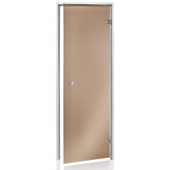 Puertas de cristal AD para sauna de vapor, cristal bronce.