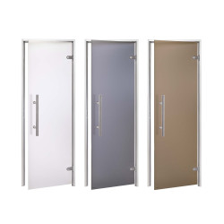 Puertas de vidrio AD LIGHT para sauna de vapor, Vidrio mate 