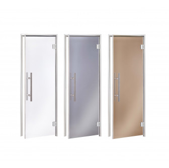 Puertas de cristal AD LUX para sauna de vapor