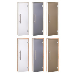 Puertas de sauna de vidrio AD LUX, vidrio mate  Puertas de sauna de vidrio AD LUX, vidrio mate