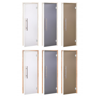 Puertas de sauna de vidrio AD LUX, vidrio mate