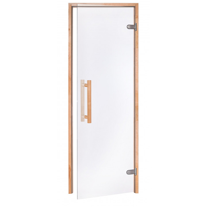 Puertas de sauna de cristal AD NATURAL, 80 x 210, Aliso, Transparente