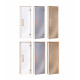 Puertas de sauna de cristal AD NATURAL, 80 x 200, Aliso, Gris