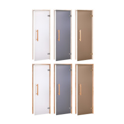 Puertas de sauna de vidrio AD NATURAL, Vidrio mate  Puertas de sauna de vidrio AD NATURAL, Vidrio mate