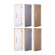 Puertas de sauna de cristal AD NATURAL, cristal mate, 70 x 190 mm, madera de aliso, acabado mate transparente.