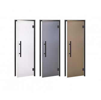Puertas de cristal AD PREMIUM para sauna de vapor, vidrio mate