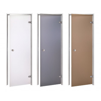 Puertas de vidrio AD para sauna de vapor, vidrio mate