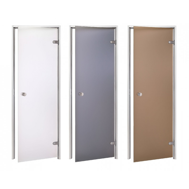 Puertas de vidrio AD para sauna de vapor, vidrio mate