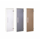 Puerta de sauna de cristal AD, marco blanco, cristal mate, 70 x 190 mm, transparente mate.