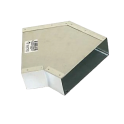 Codo plano 5F15 / 45 - 0