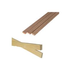 Moldura para tapa de sauna, 15 x 45 mm 