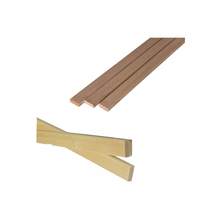 Moldura para tapa de sauna, 15 x 45 mm
