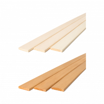 Moldura para tapa de sauna, 15 x 90 mm