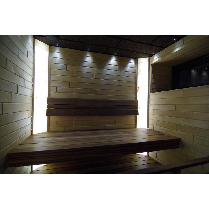 Revestimiento de sauna de tilo, clase A