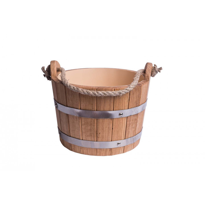 Cubo de roble, 5 l
