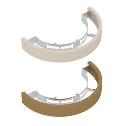 Barandilla de seguridad - para calentador de pared SAWOTEC Ari 