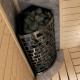Calentador de sauna eléctrico – SAWOTEC Ari Corner 7,5 kW, sin unidad de control