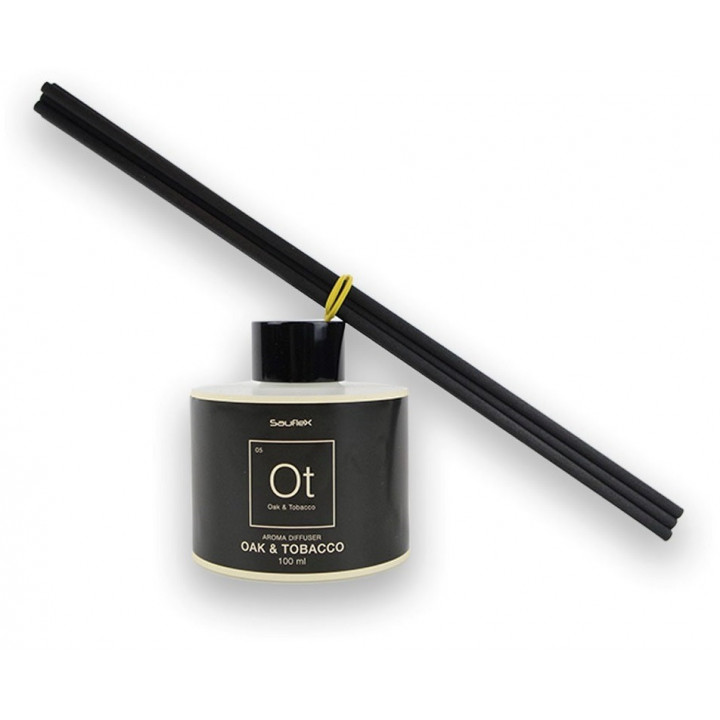 Aroma aromático con varillas, tabaco y aroma a roble 100 ml