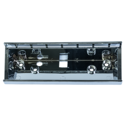 Repuestos - Marco de instalación HARVIA Xafir, cromado  Repuestos - Marco de instalación HARVIA Xafir, cromado