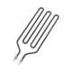 Repuestos - Resistencia HUUM para calentadores HIVE 3,5 kW