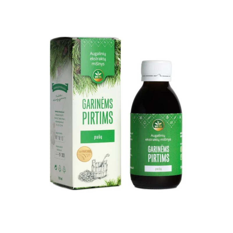 Mezcla de extractos de hierbas para saunas de vapor de pino 150 ml