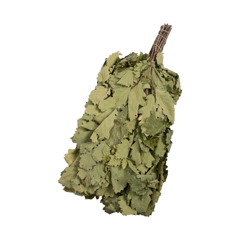 Batidor de sauna de roble