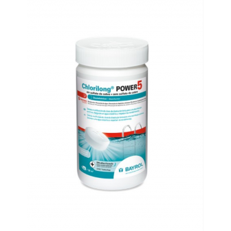 Tabletas de cloro de disolución lenta Chlorilong Power 5, 1,25 kg