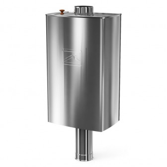 DEPÓSITO PARA SAUNA 60L CON CHIMENEA DESPLAZADA