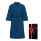Bata de baño en caja de regalo, RENTO KENNO, azul, talla S/M