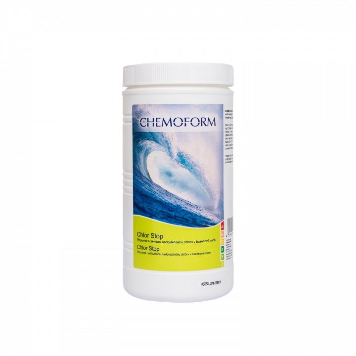 Neutralizador de cloro Chemoform Chlor Stop, 1 kg