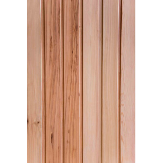 Revestimiento de sauna de cedro, 11 x 92 mm, Clase A