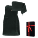 Set de regalo en caja de regalo RENTO KENNO PARA ELLA. Toalla para el cabello y delantal, verde oscuro.
