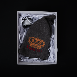 Set de regalo en caja de regalo DARK KINGS. Cápsulas de sauna y cristales de mentol