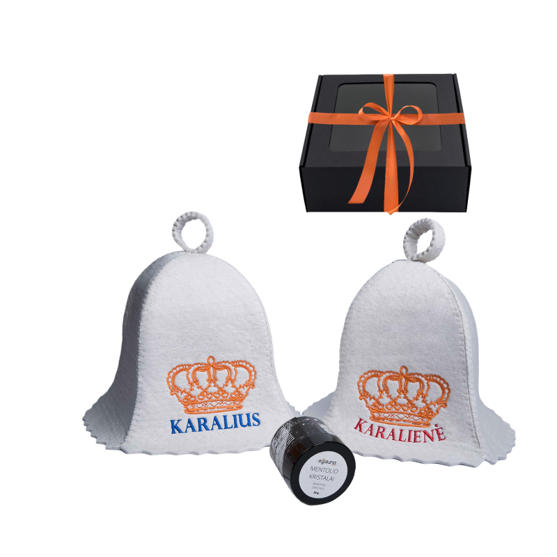 Set de regalo en caja de regalo LIGHT KINGS. Cápsulas y cristales de mentol