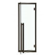 Puertas de sauna de cristal AD MODERN, color cristal transparente, 90 x 190