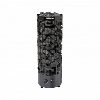 Calentador eléctrico para sauna - HARVIA Cilindro Acero Negro PC70 6,8 kW