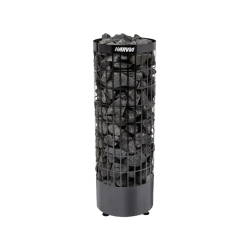 Calentador eléctrico para sauna - HARVIA Cilindro Acero Negro PC90E 9 kW 
