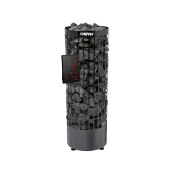 Calentador eléctrico para sauna - HARVIA Cilindro Acero Negro PC90XE 9 kW 