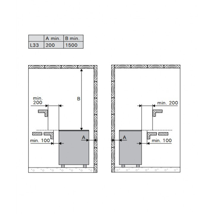 Calentador eléctrico para sauna - HARVIA Club Pro L33 33,0 kW