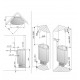Calentador eléctrico para sauna - HARVIA Delta D23 2,3 kW