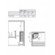 Estufa de sauna eléctrica - HARVIA Glow Corner TRC70E 6,8 kW