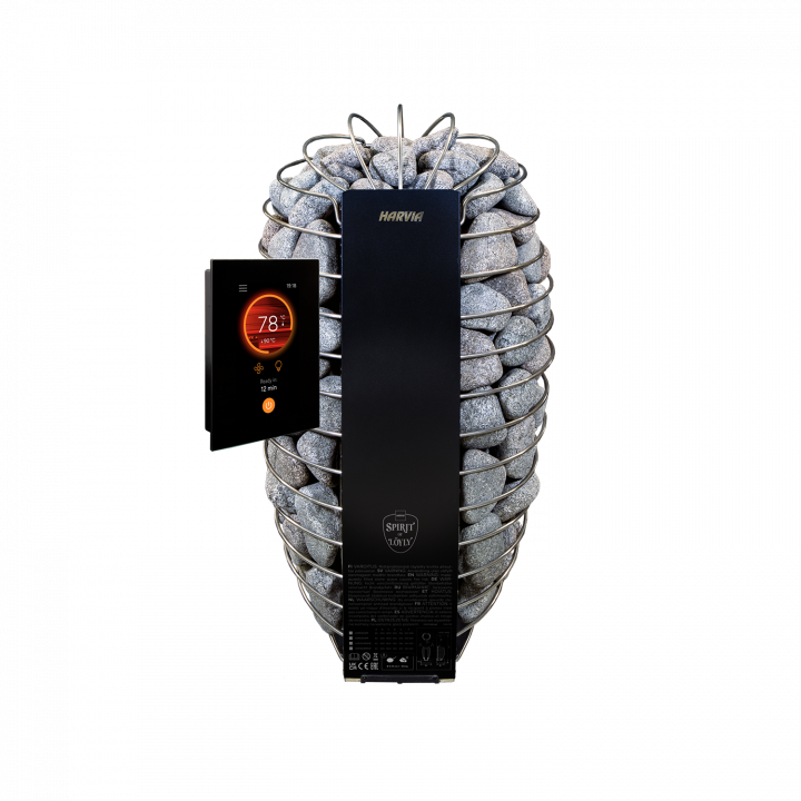 Calentadores eléctricos para sauna - HARVIA Spirit SP60FC 6,0 kW Fenix WiFi