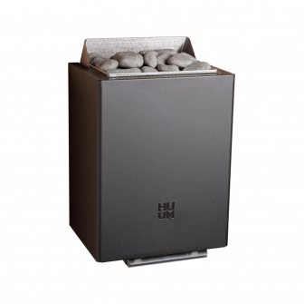 Calentador eléctrico para sauna - HUUM Core Wall, negro