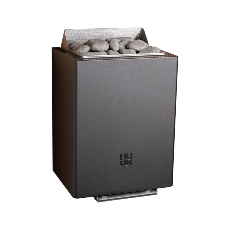 Calentador eléctrico para sauna - HUUM Core Wall, negro