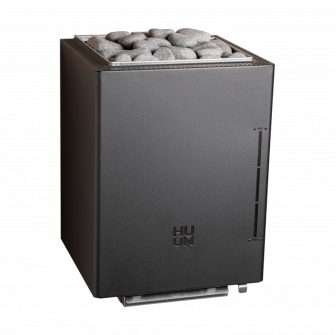 Calentador eléctrico para sauna - HUUM Core Wall Combi, negro