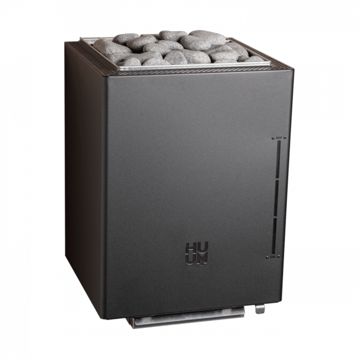 Calentador eléctrico para sauna - HUUM Core Wall Combi, negro