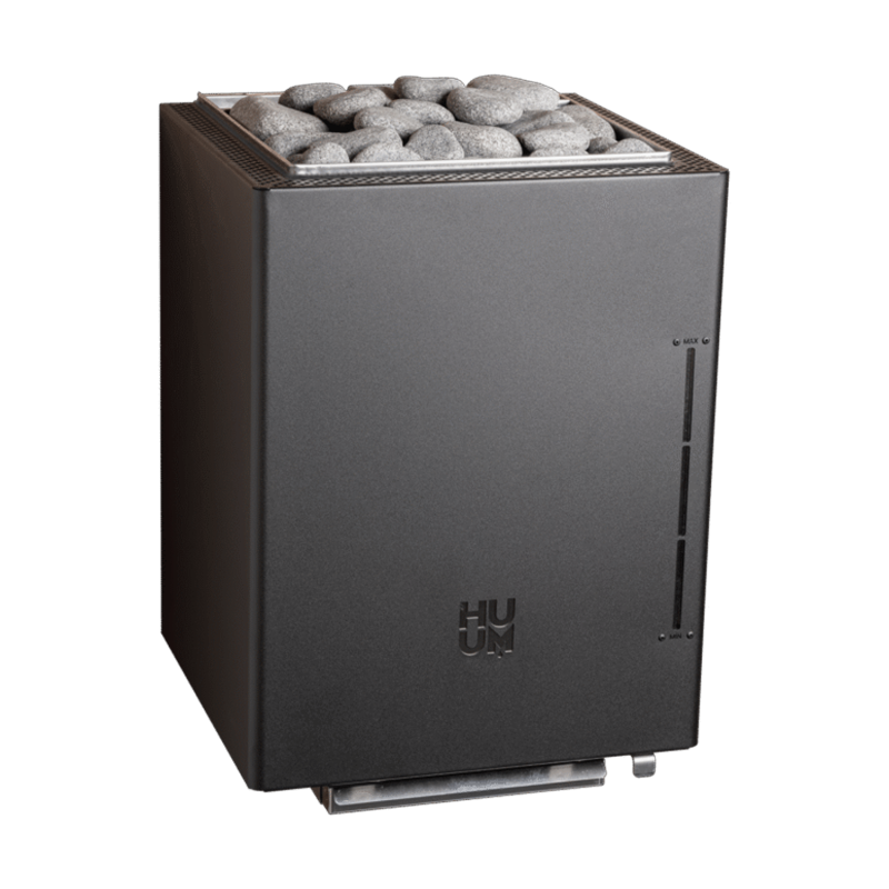Calentador eléctrico para sauna - HUUM Core Wall Combi, negro