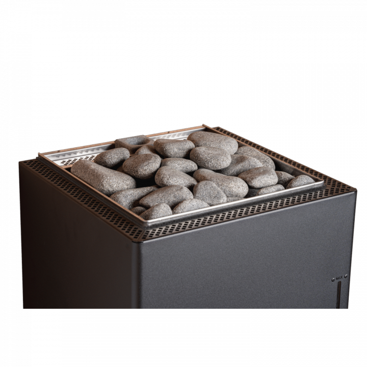 Calentador eléctrico para sauna - HUUM Core Wall Combi, negro