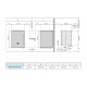 Calentador eléctrico para sauna - HUUM Core Wall Combi, blanco